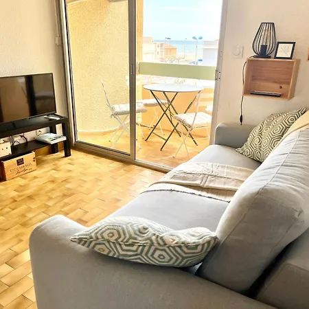 Le Mailheul - Tout Compris - Vue Mer - 160 M De La Plage Apartamento Narbonne-Plage Exterior foto